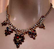 a beautiful vintage costume jewelry Juliana necklace