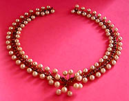 a beautiful vintage costume jewelry Juliana necklace