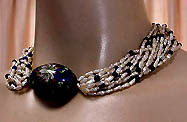 a beautiful vintage costume jewelry Juliana necklace