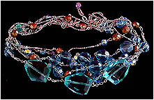 a beautiful vintage costume jewelry Juliana necklace