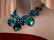 a beautiful vintage costume jewelry Juliana necklace