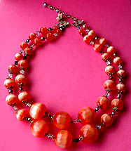 a beautiful vintage costume jewelry Juliana necklace