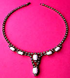 a beautiful vintage costume jewelry Juliana necklace