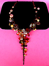 a beautiful vintage costume jewelry Juliana necklace