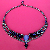 a beautiful vintage costume jewelry Juliana necklace