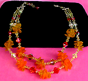 a beautiful vintage costume jewelry Juliana necklace