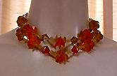 a beautiful vintage costume jewelry Juliana necklace