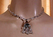 a beautiful vintage costume jewelry Juliana necklace