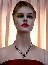 a beautiful vintage costume jewelry Juliana necklace