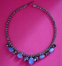 a beautiful vintage costume jewelry Juliana necklace