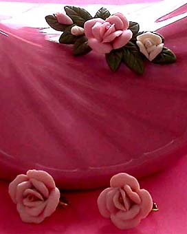 a beautiful vintage costume jewelry parure