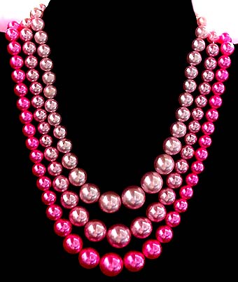 a beautiful vintage costume jewelry parure