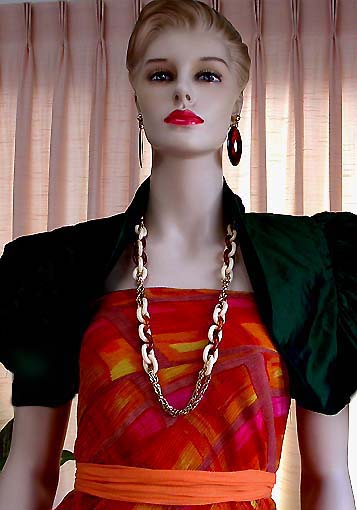 a beautiful vintage costume jewelry parure