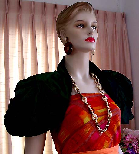 a beautiful vintage costume jewelry parure
