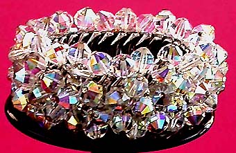 a beautiful vintage costume jewelry parure