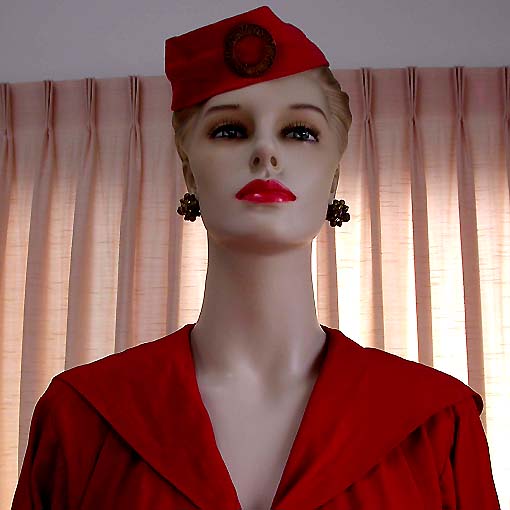 a beautiful vintage costume jewelry parure