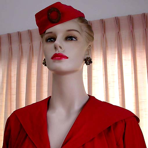 a beautiful vintage costume jewelry parure