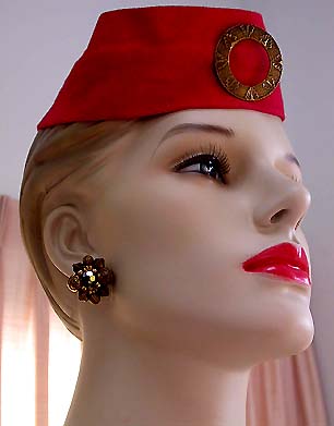 a beautiful vintage costume jewelry parure