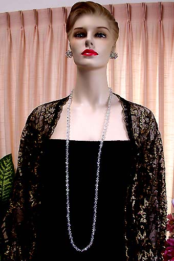 a beautiful vintage costume jewelry parure