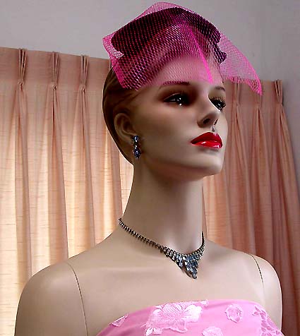 a beautiful vintage costume jewelry parure