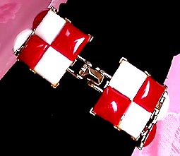 a beautiful vintage costume jewelry parure
