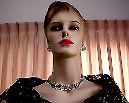 a beautiful Juliana vintage costume jewelry necklace, bracelet and earrings