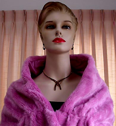 a beautiful vintage costume jewelry parure