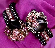 a beautiful vintage costume jewelry parure