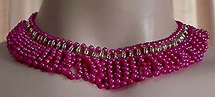 a beautiful vintage costume jewelry parure
