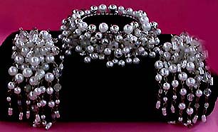 a beautiful vintage costume jewelry parure