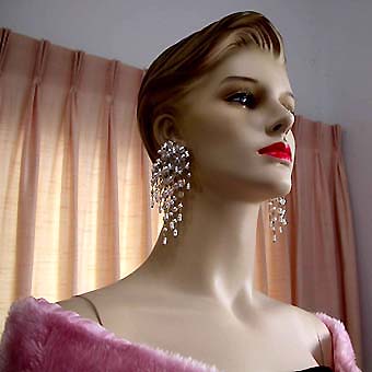 a beautiful vintage costume jewelry parure