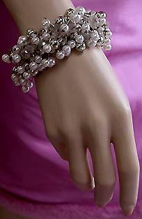 a beautiful vintage costume jewelry parure
