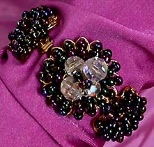 a beautiful vintage costume jewelry parure