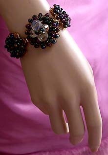a beautiful vintage costume jewelry parure