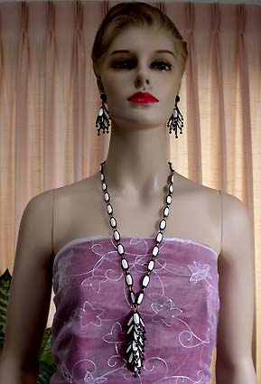 a beautiful vintage costume jewelry parure
