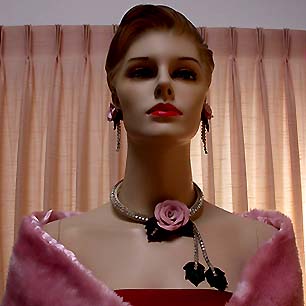 a beautiful vintage costume jewelry parure