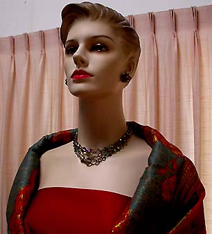 a beautiful vintage costume jewelry parure