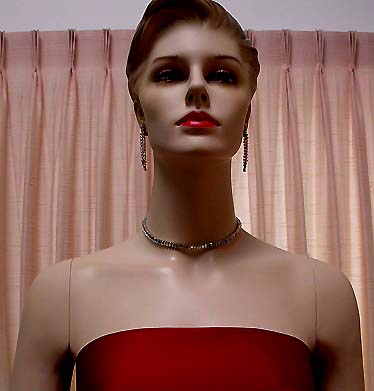 a beautiful vintage costume jewelry parure