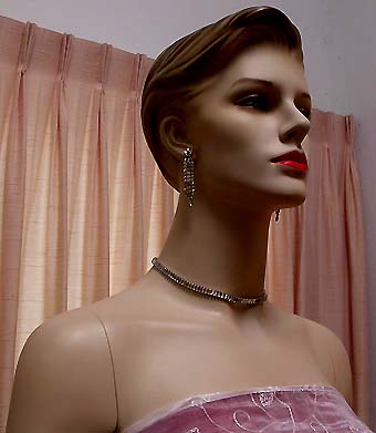 a beautiful vintage costume jewelry parure