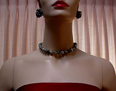 a beautiful vintage costume jewelry parure
