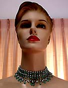 a beautiful Juliana vintage costume jewelry necklace, bracelet and earrings