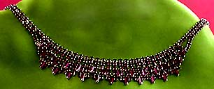 a beautiful vintage costume jewelry parure