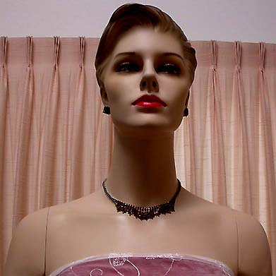 a beautiful vintage costume jewelry parure