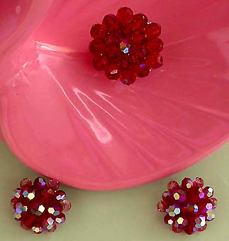 a beautiful vintage costume jewelry parure