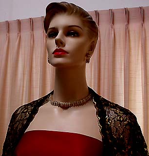 a beautiful vintage costume jewelry parure