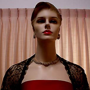 a beautiful vintage costume jewelry parure