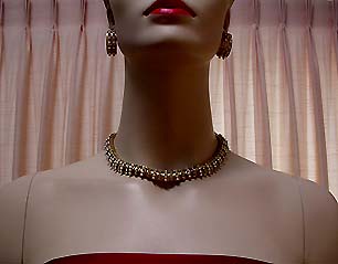 a beautiful vintage costume jewelry parure