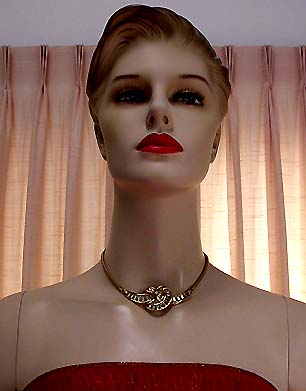 a beautiful vintage costume jewelry parure