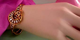 a beautiful vintage costume jewelry parure