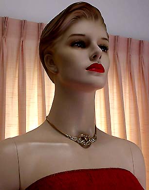 a beautiful vintage costume jewelry parure